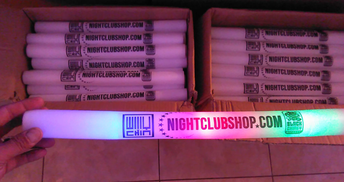 custom glow sticks